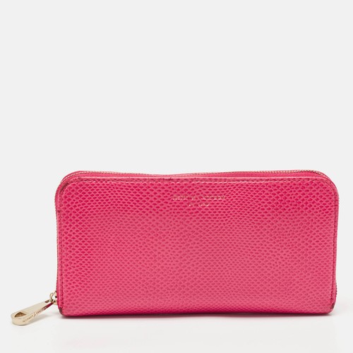 Portefeuille zippé cuir - en,